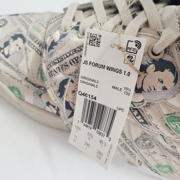 NEW Adidas X Jeremy Scott Forum Wings 1.0 Money Shoes Q46154 Size 11 - Picture 8 of 8